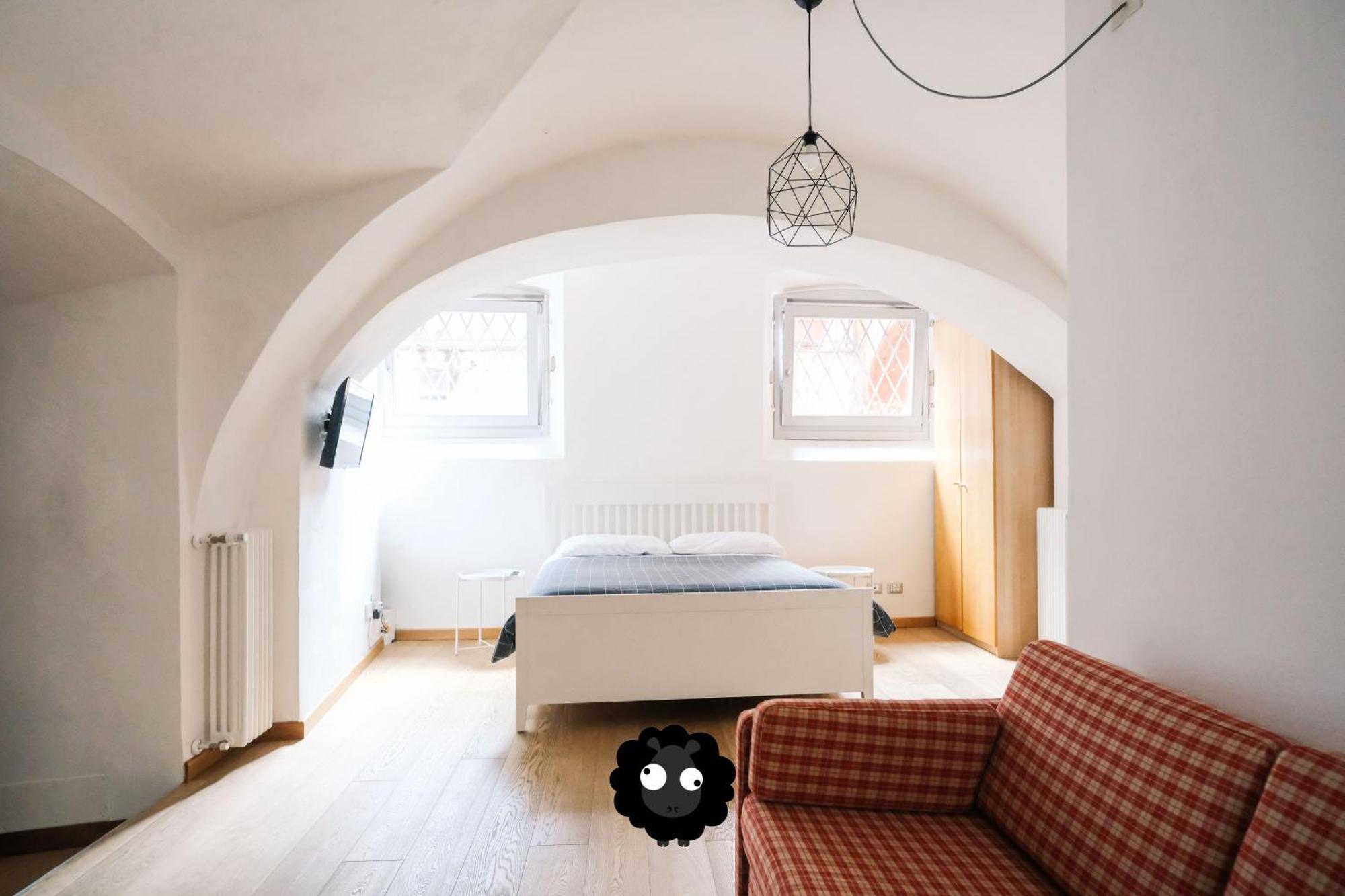 Ferienwohnung Flat Il Torrazzo XIII Secolo Alzano Lombardo Exterior foto